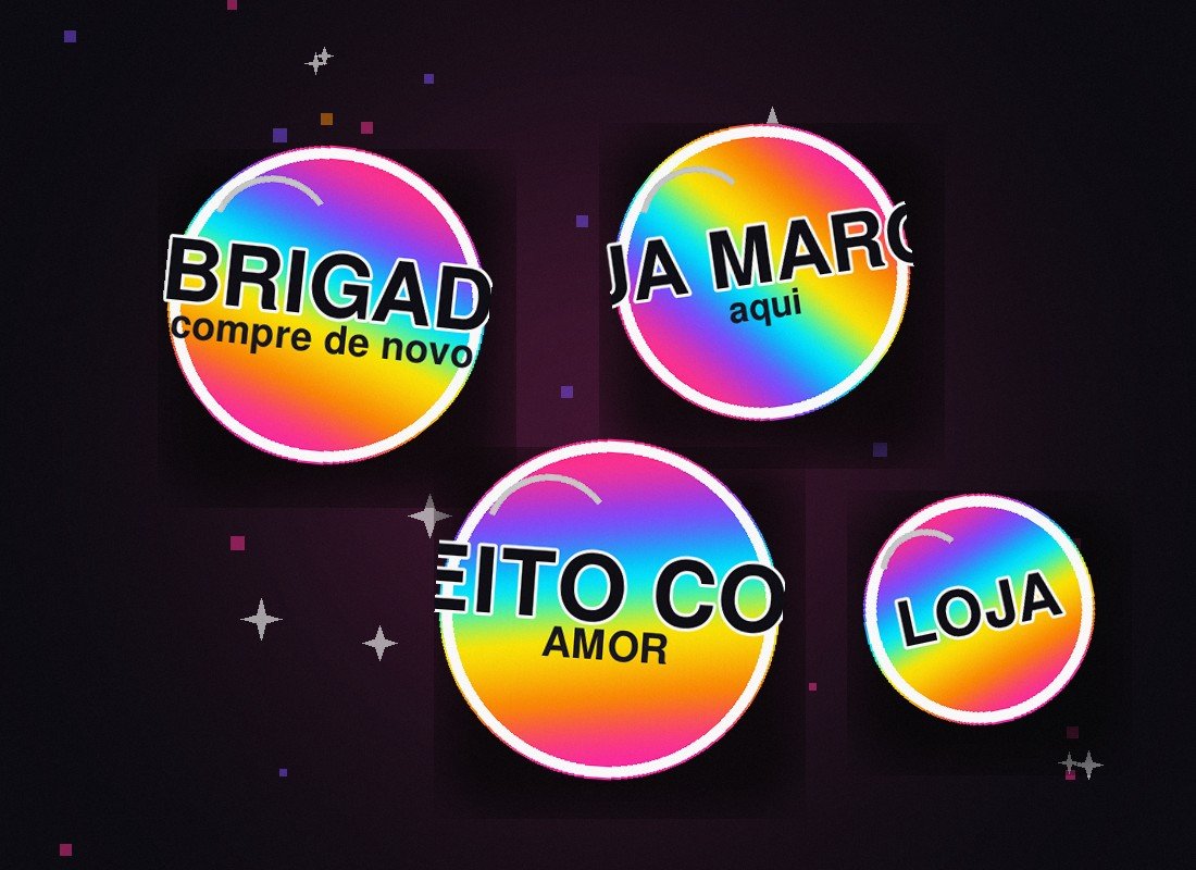 Fechadores de sacola personalizados e adesivos para embalagens profissionais